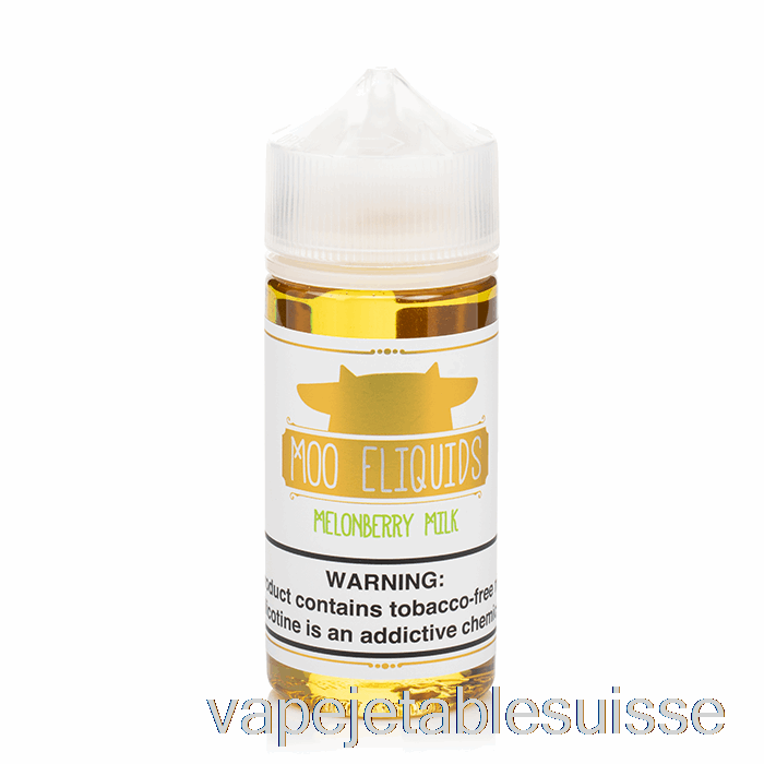 Vape Suisse Lait De Melonberry - E-liquides Moo - 100ml 0mg
